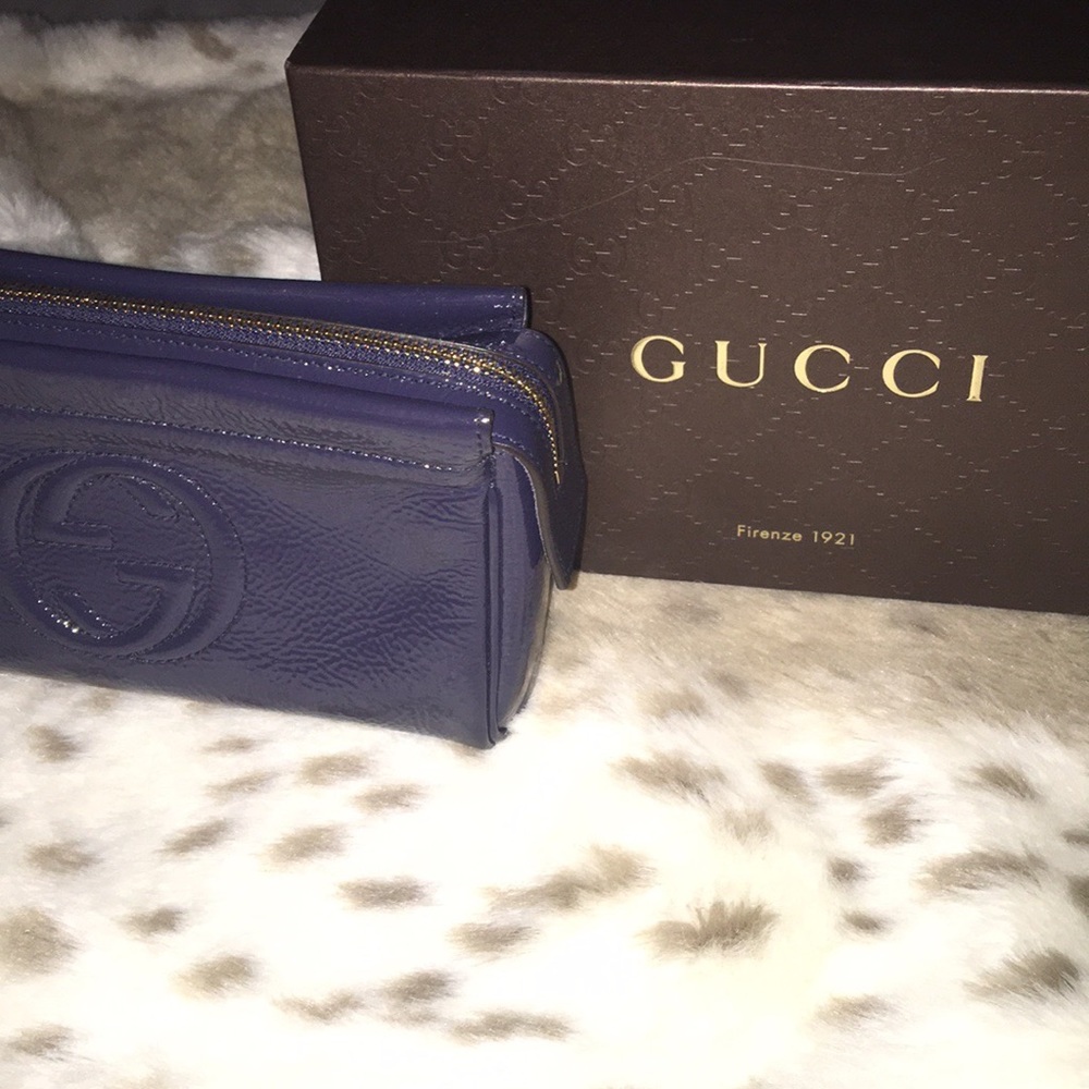 Gucci Cosmetic Vernice Naplack Clutch